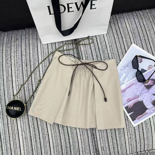 Strongly recommend the 25th spring and summer series Loe* new leather drawstring