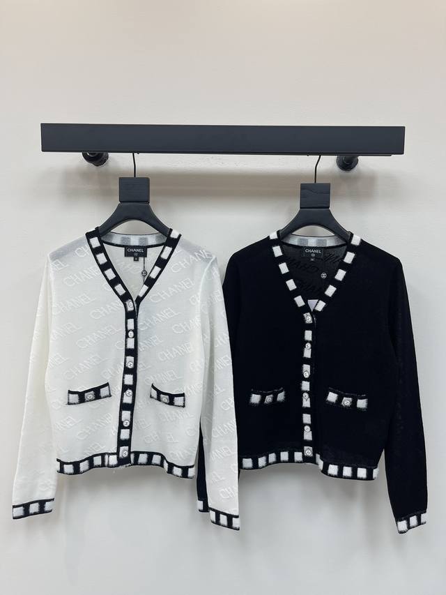 New two-color cardigan fabric breathable Logo pattern decoration embellishment