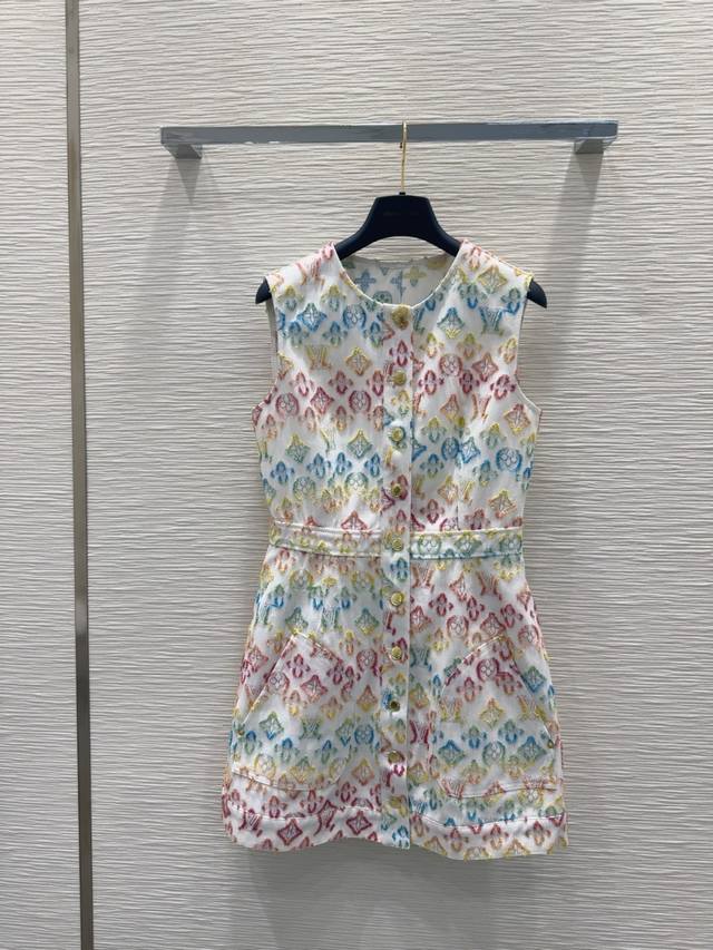 Louis Vuitto* 2025Ss new full series of jacquard fabrics, three-dimensional tail