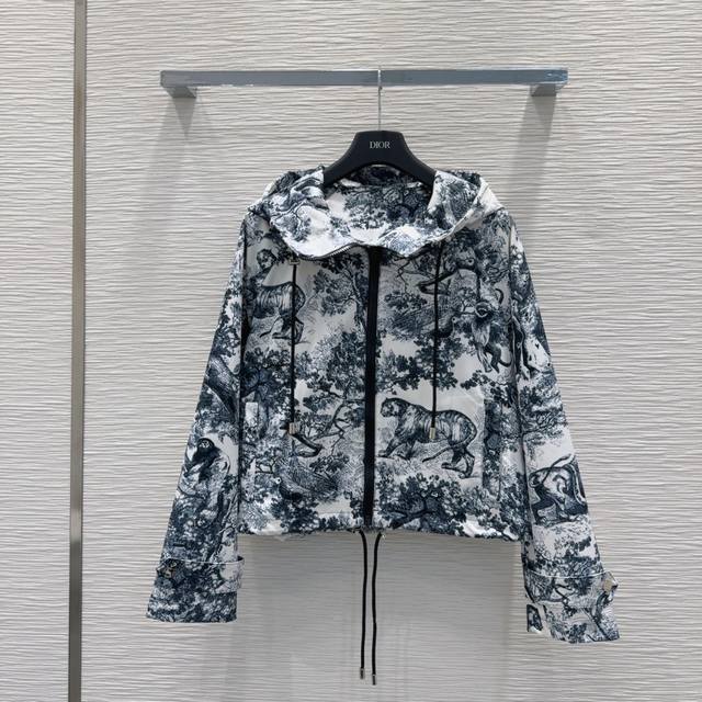 Christian Dio*2025Ss The new zoo Jouy print is simple yet luxurious. The workman