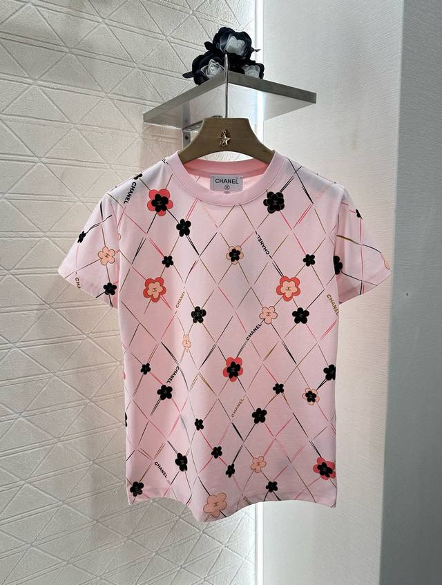 Chane*2025 New arrivals Diamond Camellia Customized Yb mercerized cotton materia