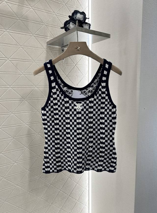 Celin*2025 New arrivals Slim fit knitted vest Customized Yb cotton yarn woven el