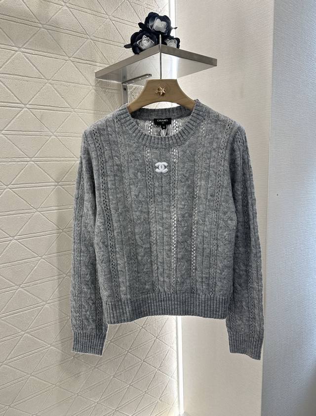 Chane* New arrival Cable knit pullover sweater Customized Yb wool yarn woven tex