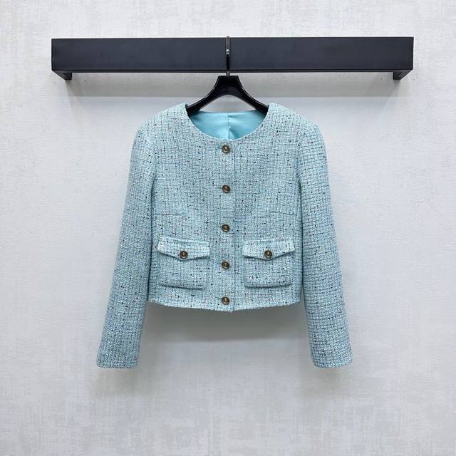 Chane*2025 new arrivals Coarse-spun dress coat custom made Yb imported woolen ma