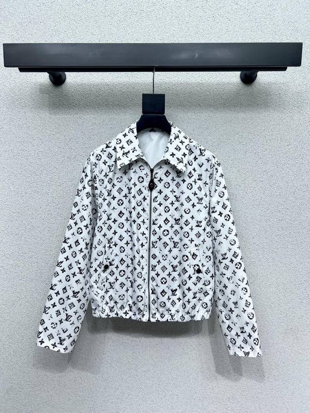 L classic monogram jacket, low-key and fashionable, versatile and suitable for e