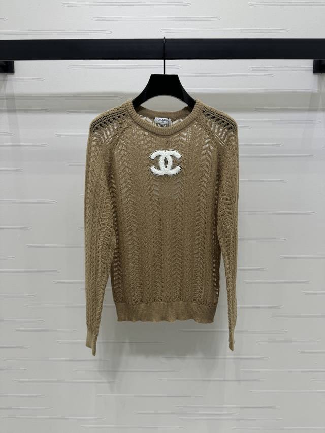 New original high-end quality Chane* 2025 early autumn latest series! Hollow kni