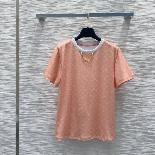 Louis Vuitto*2025Ss new T-shirt with high density and super good feel. It is rea