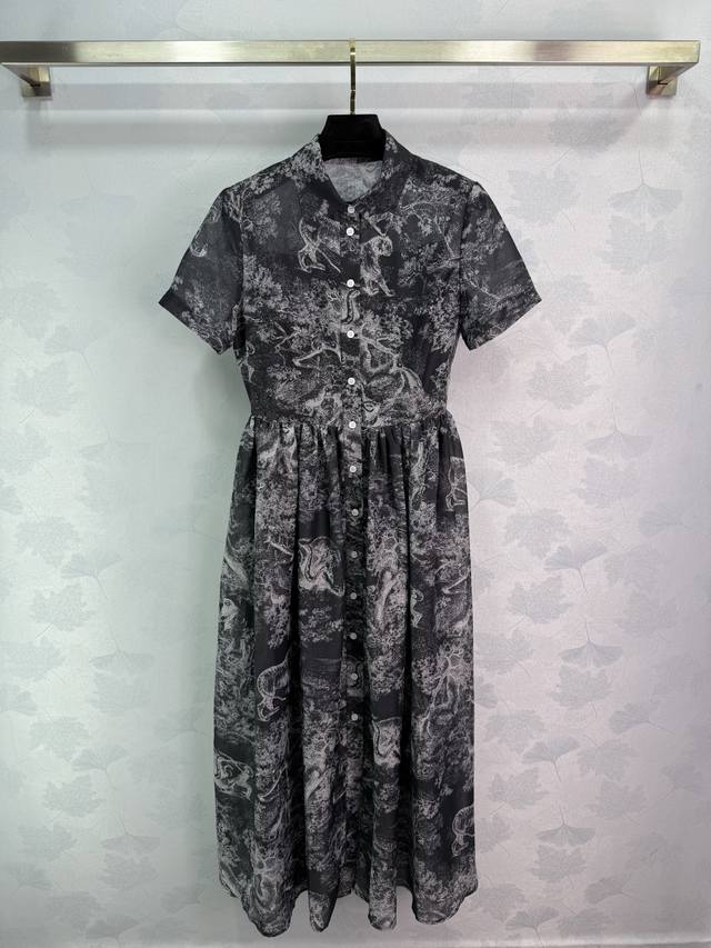 Dio*New* Short-sleeved dress shipped 25 new summer series latest limited edition