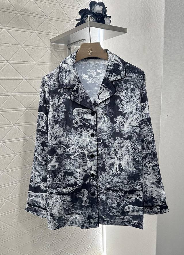 Dio*2025 New arrivals Printed shirt, trousers, and pajama sets Customized Yb imp