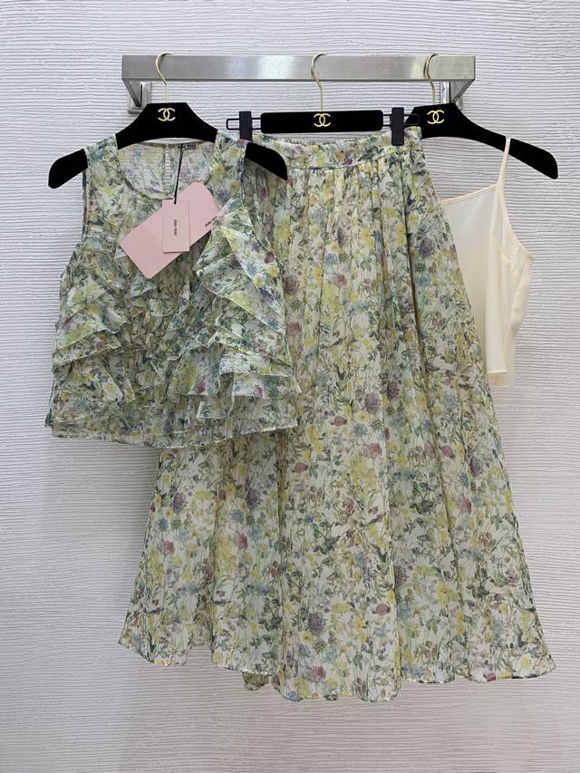 Style No. G25071134 Miumi*Miaojia new high-end custom rural style small floral