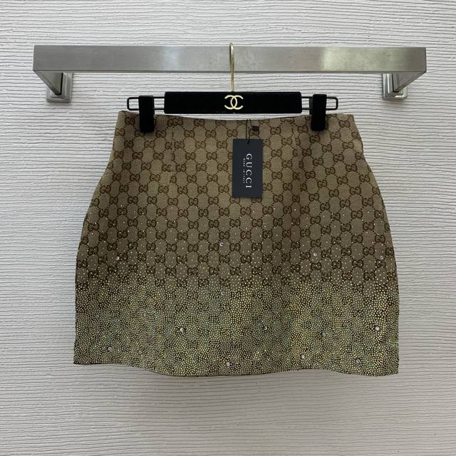 Style No. D25031287 Gucc* New classic interlocking Gg jacquard fabric High-grad