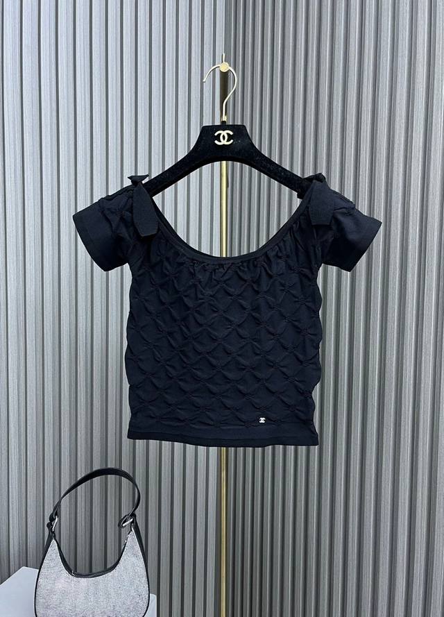 Special offer Chane* P early spring new heavy embroidery strap top custom Yb imp