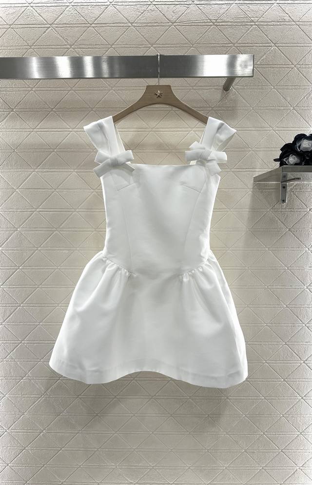 Jory*2025 New arrivals Suspender bow dress Customized Yb imported material textu