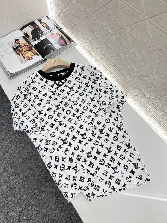 Louis Vuitto*2025 new arrivals printed chain custom Yb mercerized cotton materia