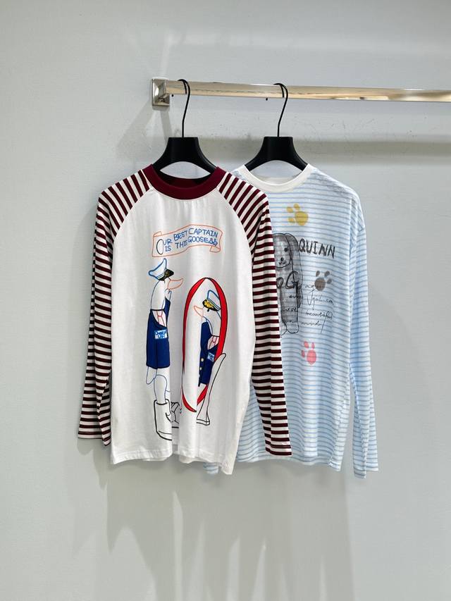 25Ss New summer style! Classic captain theme cartoon print, two geese captains w