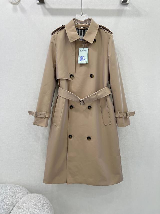 Burber*Y 24 New Autumn and Winter Selford Trench Coat A classic trench coat that