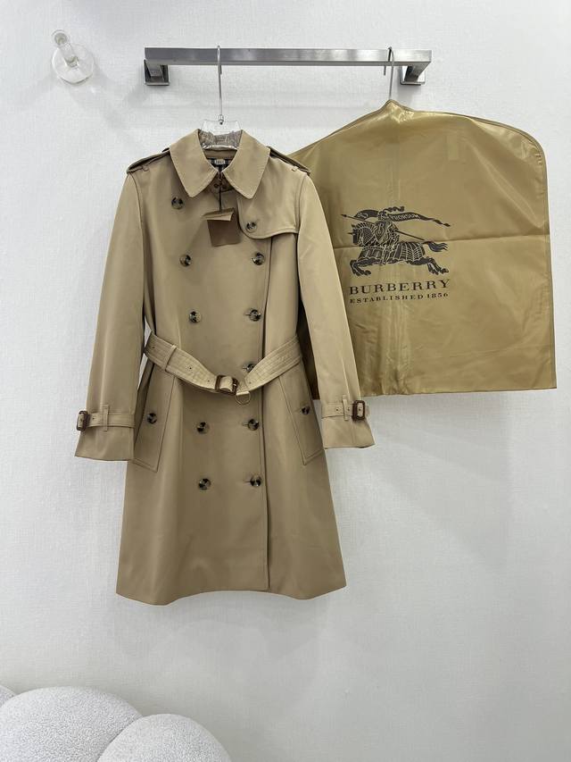 Burberry Burberry classic Kensington mid-length trench coat imported from the UK