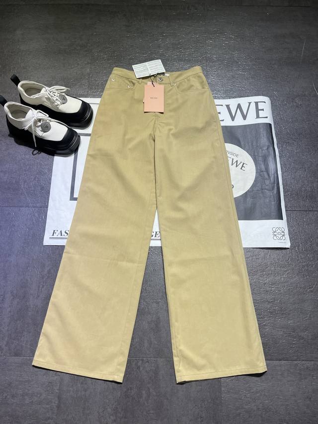 Original development Miu Mi* Miu Miu women's denim P shipped, the official webs