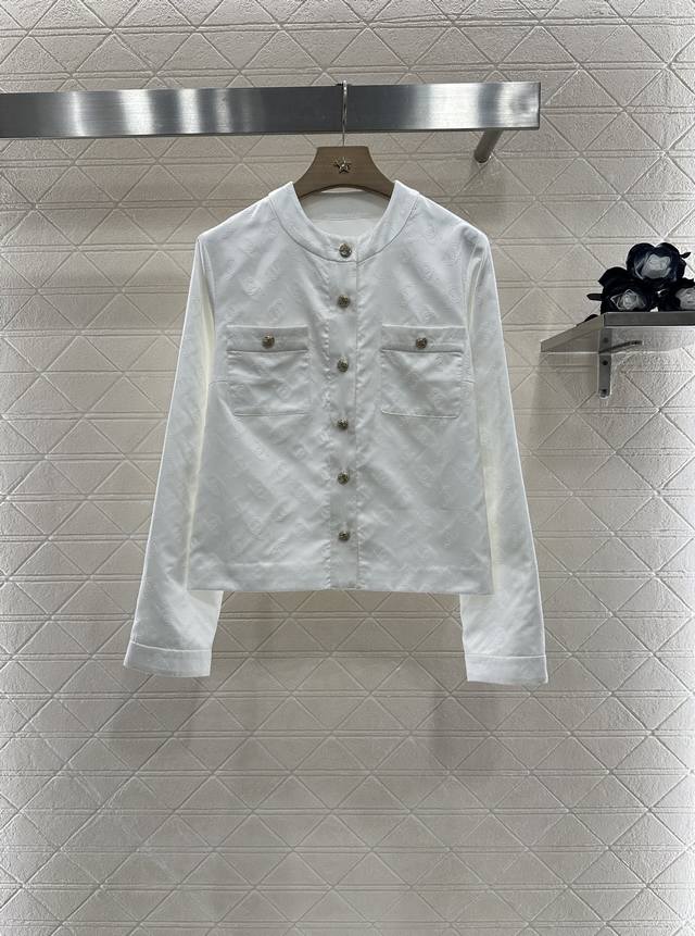 Chane*2025 New arrivals Jacquard small jacket Customized Yb twill cotton jacquar