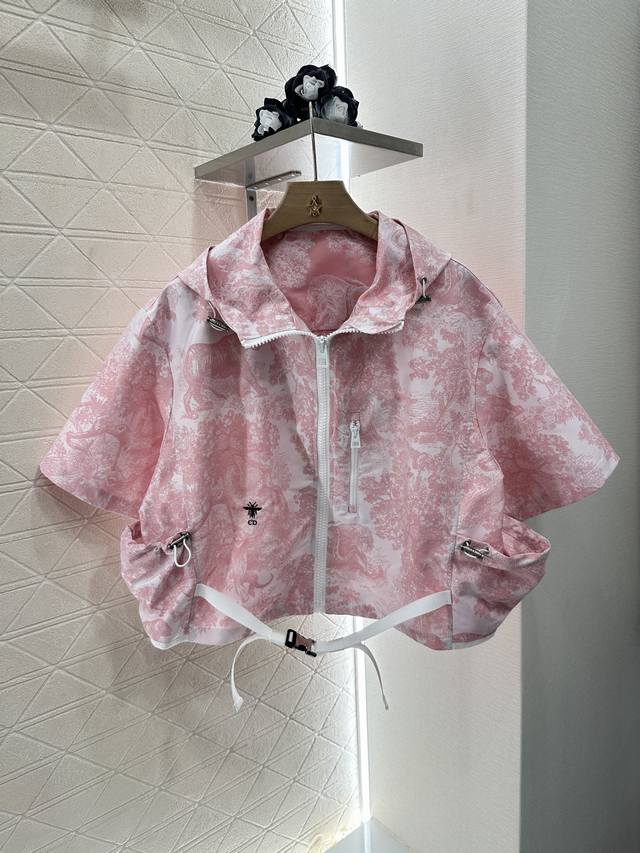 Dio*2025 New arrivals jacquard assault short-sleeved jacket Customized Yb import