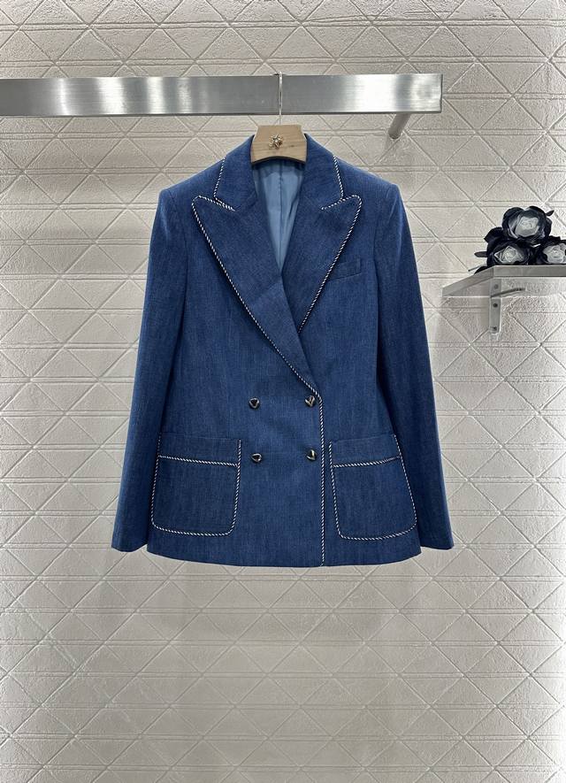 Valentin*2025 New arrivals Casual denim suit and trousers set Customized Yb impo