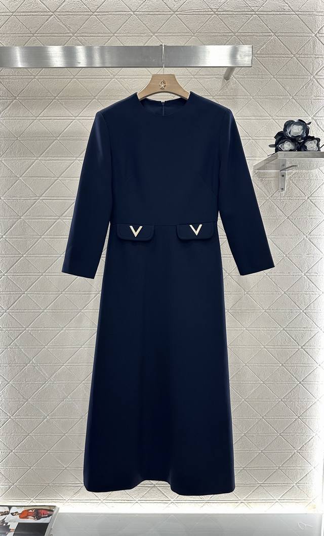 Valentin*2025 New arrivals Pocket dress Customized Yb imported acetate material