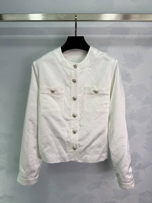 Ch*New long-sleeved jacket shipped 25 summer series new Xiaoxiang style handmade