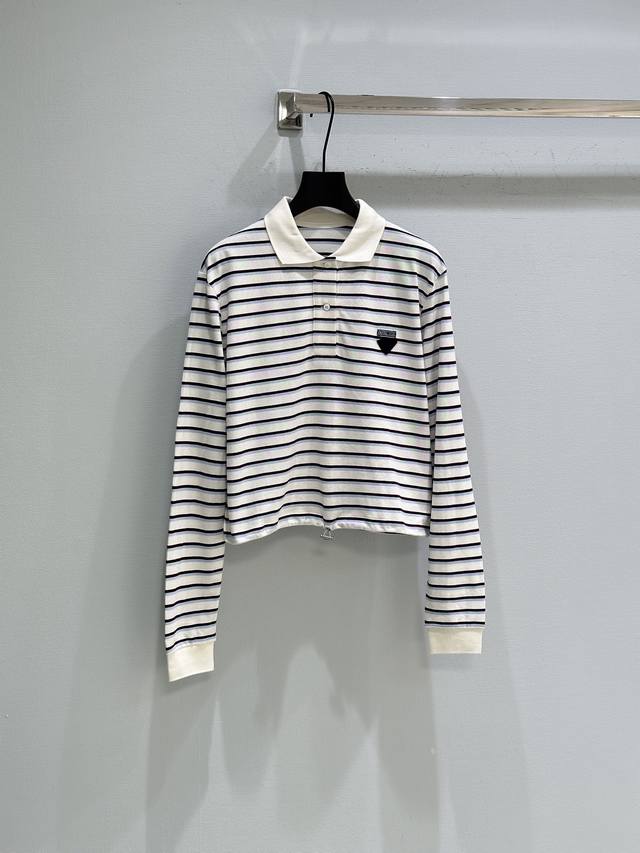 25Ss Early Fall New Arrival! This striped piqu