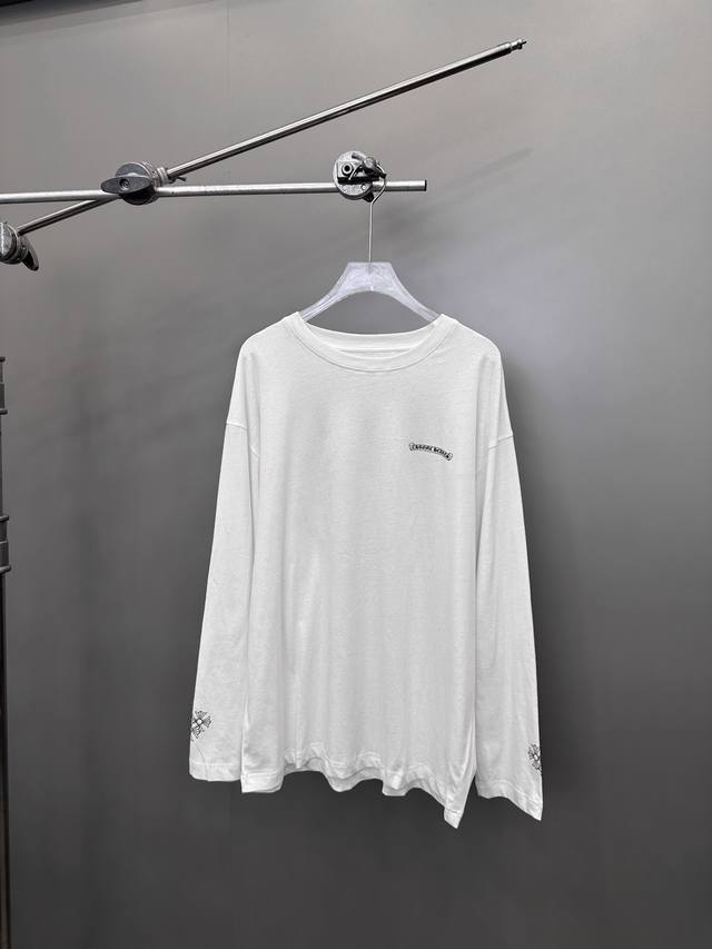 Chloe Hearts | New long-sleeved T-shirt, pure cotton fabric, soft and slim fit,