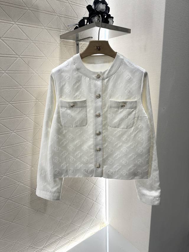 Chane*2025 New arrivals Silk cotton jacquard small jacket Customized Yb silk cot