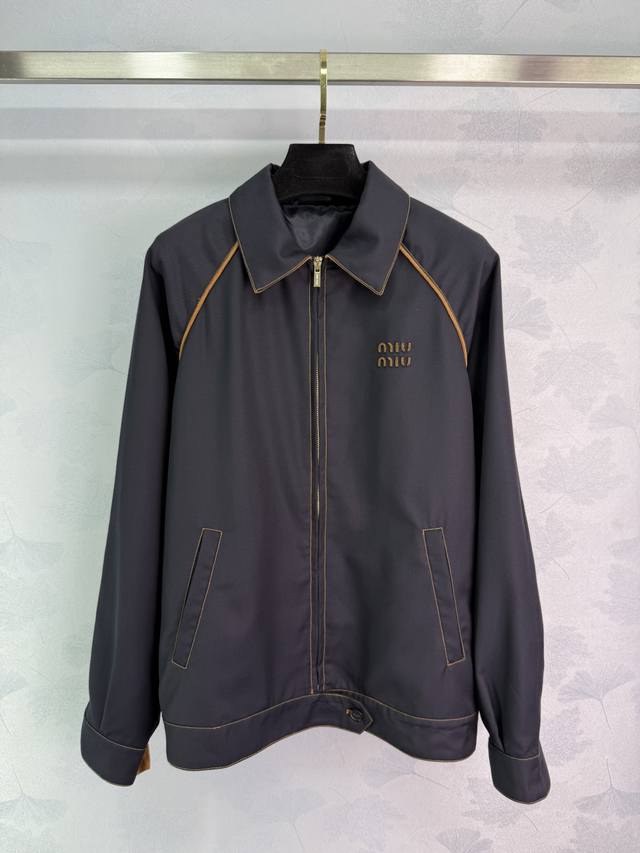 Miumi* 25Fw Early Autumn New British Style Casual Jacket | Exclusively developed