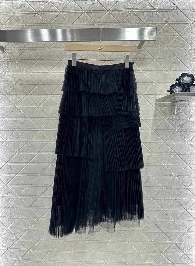 Dio*2025 New arrivals High waist cake multi-layer long gauze skirt Customized Yb