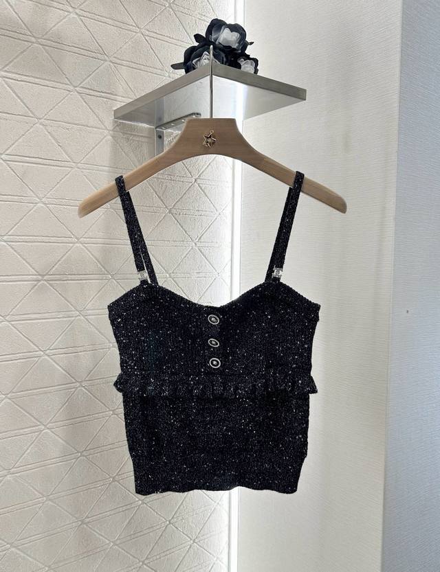 Chane*2025 New arrivals Knitted layered lace sling Customized Yb cashmere yarn w