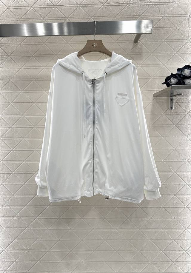 Louis Vuitto*2025 New arrivals Reversible hooded jacket Customized Yb imported r