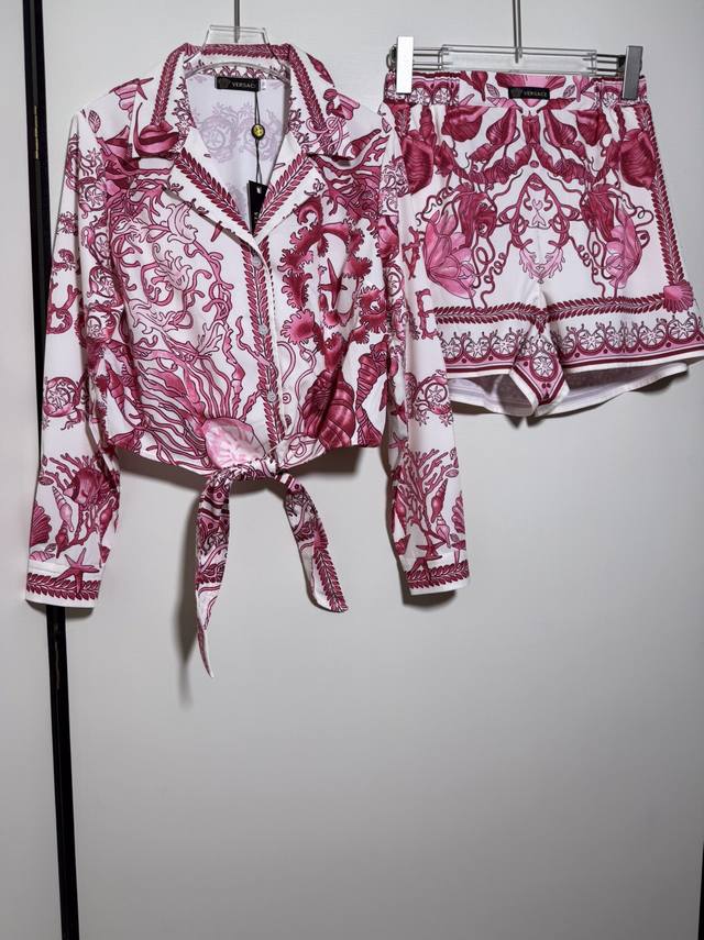suit Versace Versace popular series women's Baroque Ocean World conch shell star