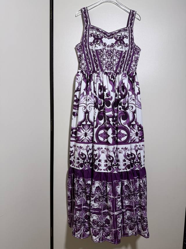 Dolce&Gabbana Dolce & Gabbana palace style retro purple blue and white porcelain