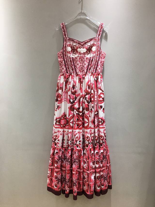 Dolce&Gabbana Dolce & Gabbana palace style retro red blue and white porcelain pr