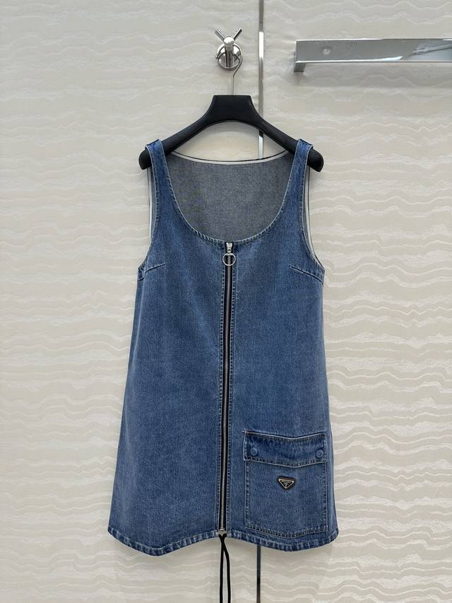 Exclusive first-run original quality! PR long-termism, fashionable denim vest d