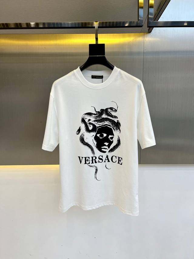 Top version difference currency 2025 Versace Versace summer new style heavy laun