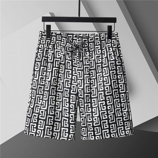 2025 Spring and Summer New. Men's classic Logo beach pants are made of imported