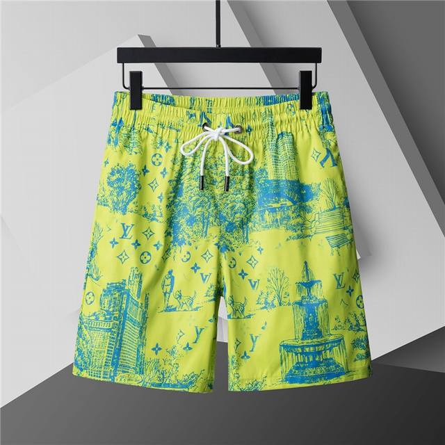 2025 Spring and Summer New. Men's classic Logo beach pants are made of imported