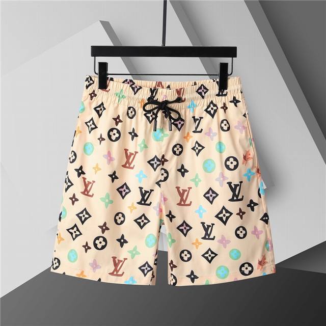 1935701FFF #2025 Spring and Summer New. Men's classic Logo beach pants are made