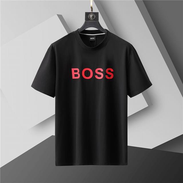 2025 Spring and Summer New T-shirt. Men's round neck classic Logot shirt uses im