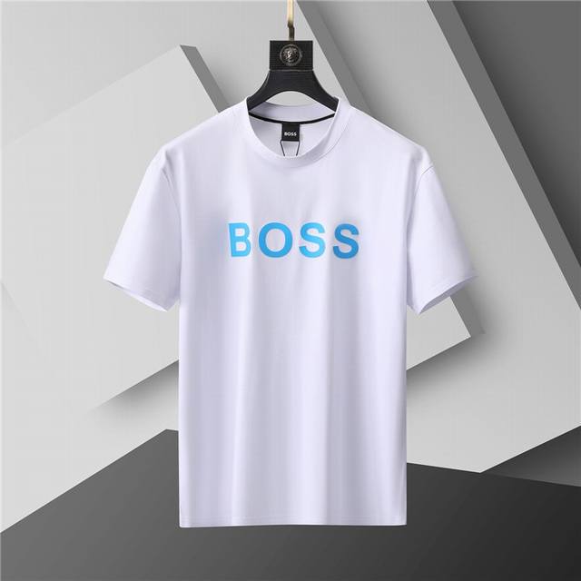 2025 Spring and Summer New T-shirt. Men's round neck classic Logot shirt uses im