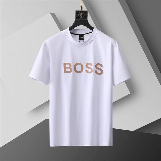 2025 Spring and Summer New T-shirt. Men's round neck classic Logot shirt uses im