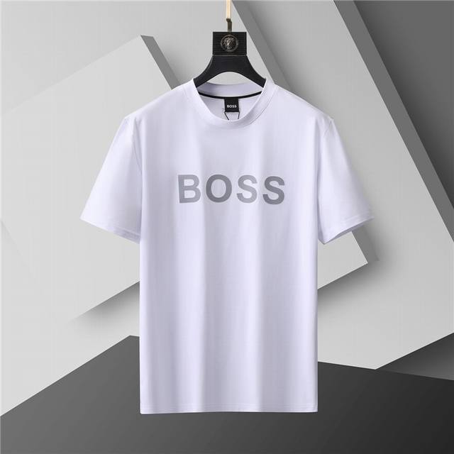 2025 Spring and Summer New T-shirt. Men's round neck classic Logot shirt uses im