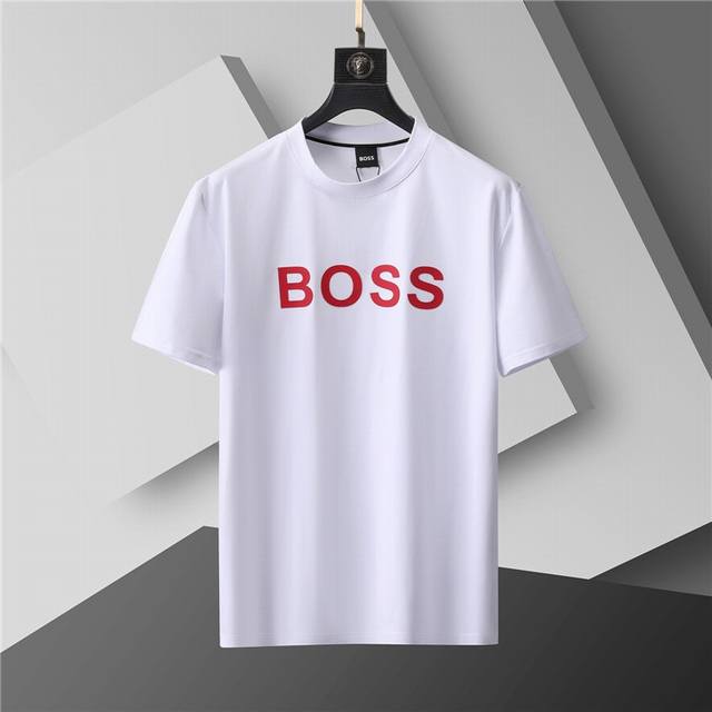 2025 Spring and Summer New T-shirt. Men's round neck classic Logot shirt uses im