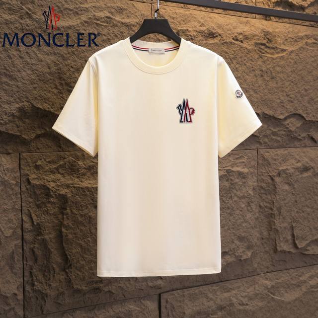 Real shot of Nfc chip sensor Moncler short-sleeved T-shirt 2025 counter simulta