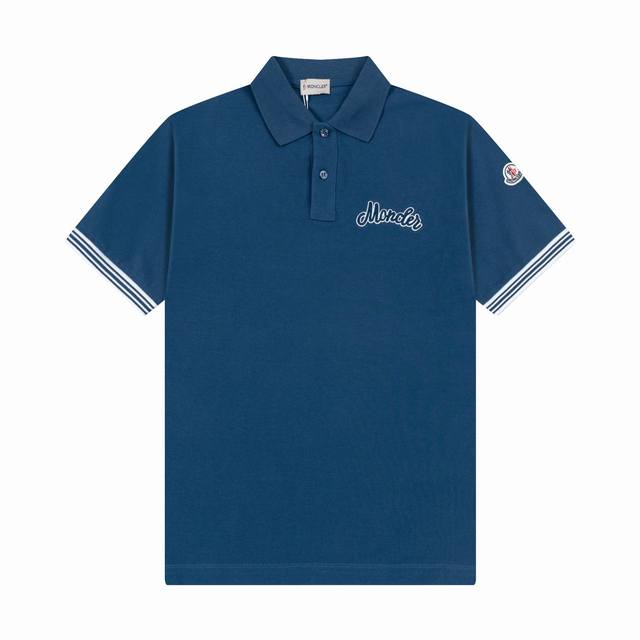 Brand: Moncler Fabric: original cotton pique fabricWeight: 230 Color: black, whi