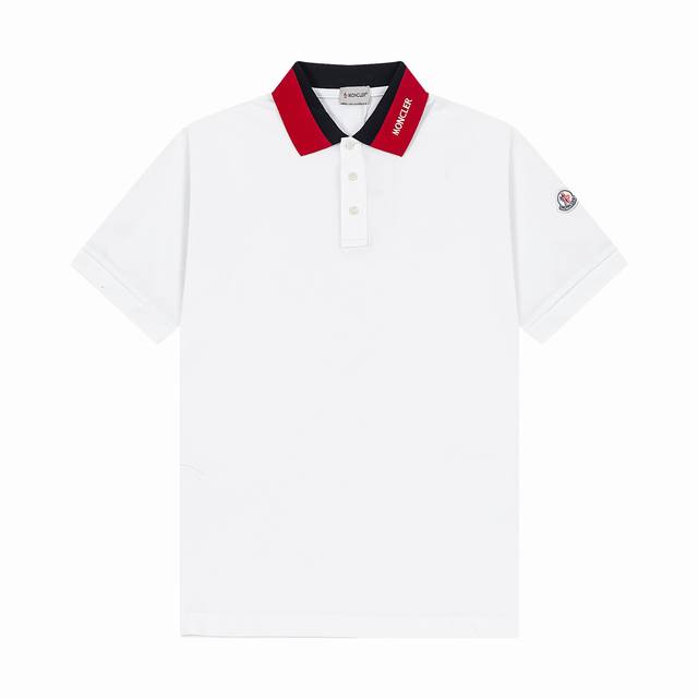 Brand: Moncler Fabric: original cotton pique fabric Weight: 230 Color: black, wh